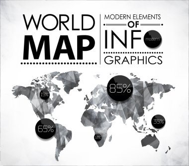 bilgi grafik modern unsurları