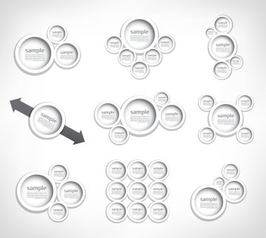 Vector örneği arka plan seçenekleri için