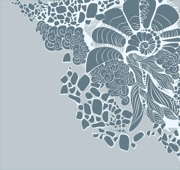 摘要花卉设计背景 — 图库矢量图片