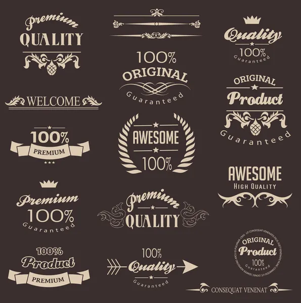 Calligraphic design elements Royalty Free Stock Illustrations