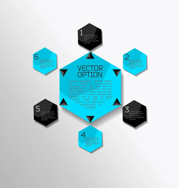 Option d'échantillon vectoriel — Image vectorielle