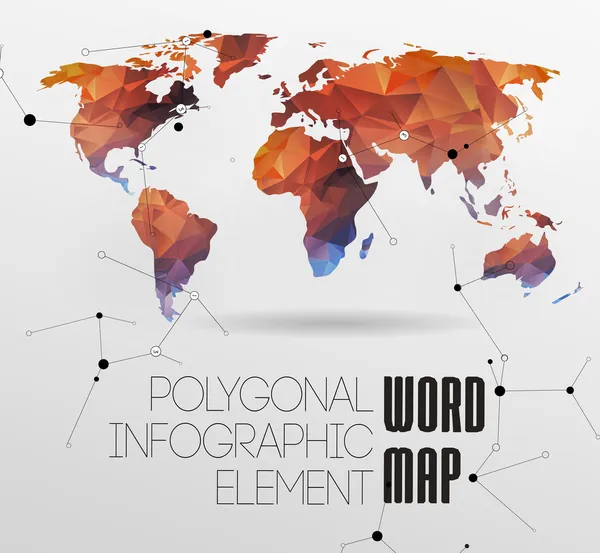 Dünya Haritası ve tipografi