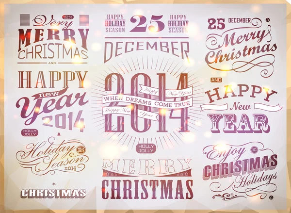 クリスマスのアイコン set.vector イラスト — ストックベクタ