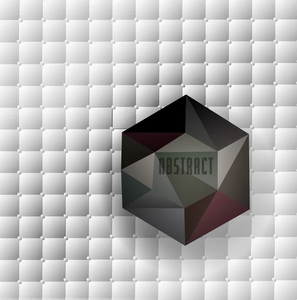 Abstraktní 3D geometrický design — Stockový vektor