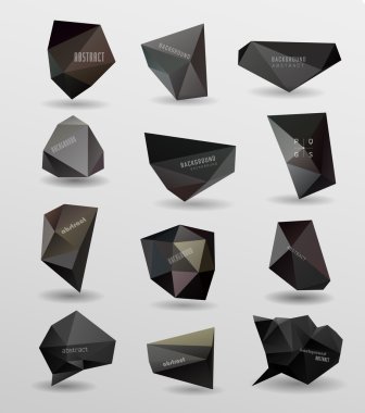 soyut modern etiketi