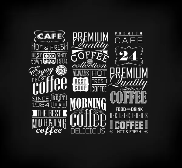 retro vintage kahve seti