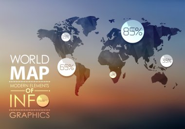 Dünya Haritası ve Bilgi Grafikleri