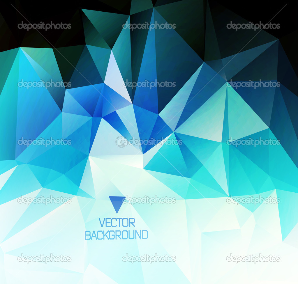 Polygonal design / Abstract geometrical background