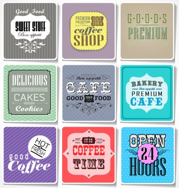 retro vintage kümesi