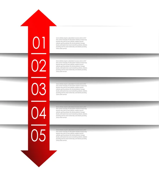 Résumé numéro ligne arrière-plan — Image vectorielle