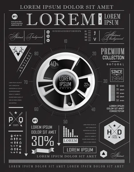 Set elementen van infographics — Stockvector