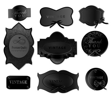 Retro etiket-ebilmek var olmak kullanılmış için davetiye, tebrik