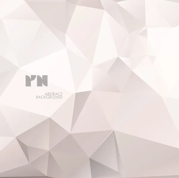 Polygonales Design — Stockvektor