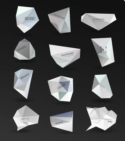 Abstrait moderne Label — Image vectorielle