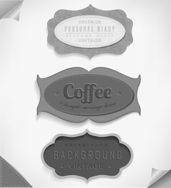 Eski model kurdele ve etiketleri ayarla