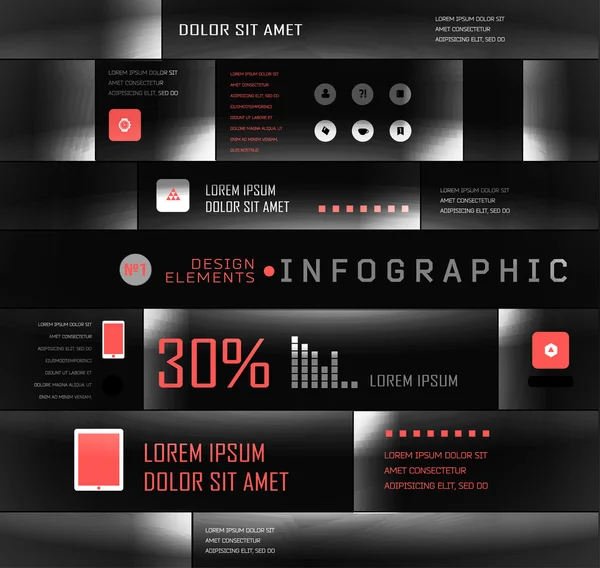 Bannière Options — Image vectorielle