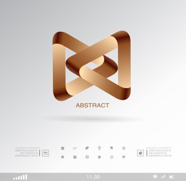 επιχείρηση σχεδιαστικά στοιχεία (εικονίδιο) για την εκτύπωση και το web. διάνυσμα