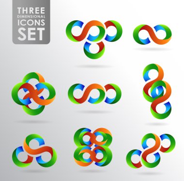 επιχείρηση σχεδιαστικά στοιχεία (εικονίδιο) για την εκτύπωση και το web. διάνυσμα