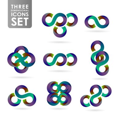 επιχείρηση σχεδιαστικά στοιχεία (εικονίδιο) για την εκτύπωση και το web. διάνυσμα