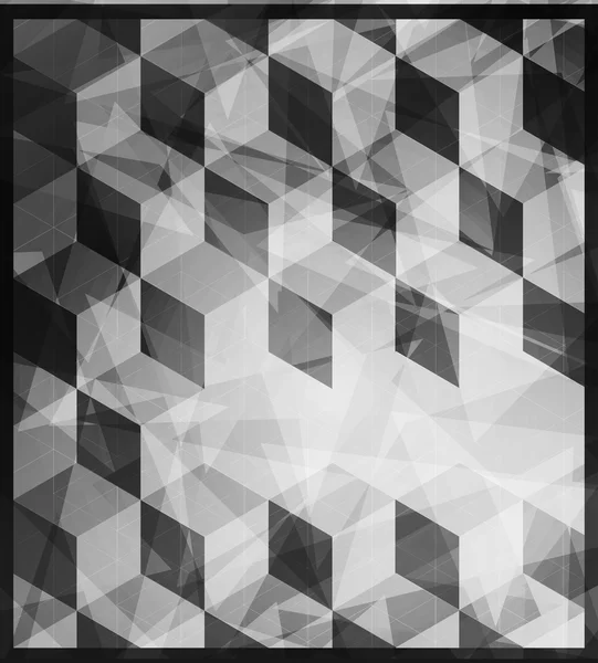 抽象的な背景が多角形。あなたのデザインの三角形の背景。幾何学的な線ベクトル eps 10 — ストックベクタ