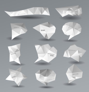 modern çokgen kabarcık, etiket Web sitesi