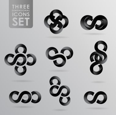 επιχείρηση σχεδιαστικά στοιχεία (εικονίδιο) για την εκτύπωση και το web. διάνυσμα