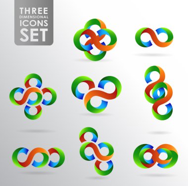 επιχείρηση σχεδιαστικά στοιχεία (εικονίδιο) για την εκτύπωση και το web. διάνυσμα