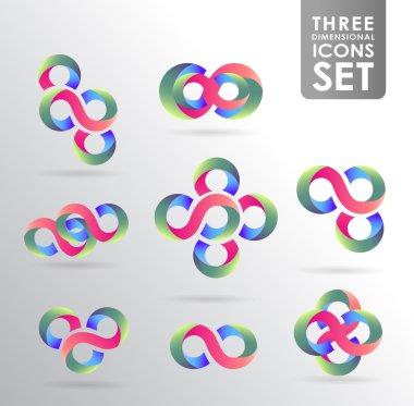 επιχείρηση σχεδιαστικά στοιχεία (εικονίδιο) για την εκτύπωση και το web. διάνυσμα