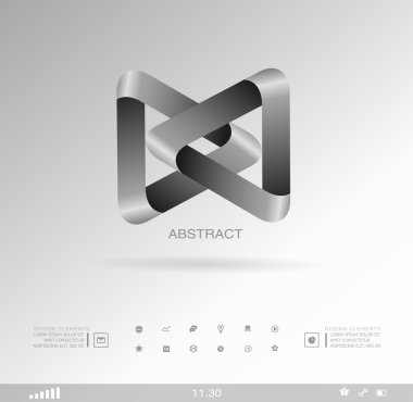 επιχείρηση σχεδιαστικά στοιχεία (εικονίδιο) για την εκτύπωση και το web. διάνυσμα