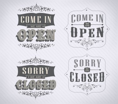 retro Vintage açın