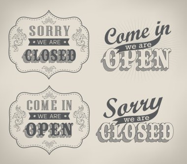 retro Vintage açın