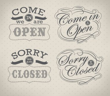 retro Vintage açın