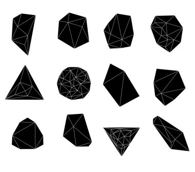 modern çokgen kabarcık