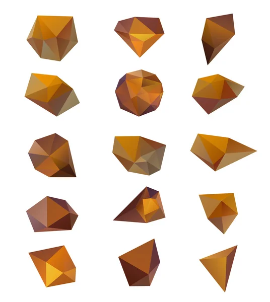 Abstract modern  polygonal bubble — Stock Photo, Image