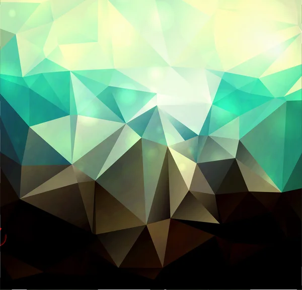 Abstrakter moderner Hintergrund mit Polygon-Design — Stockfoto