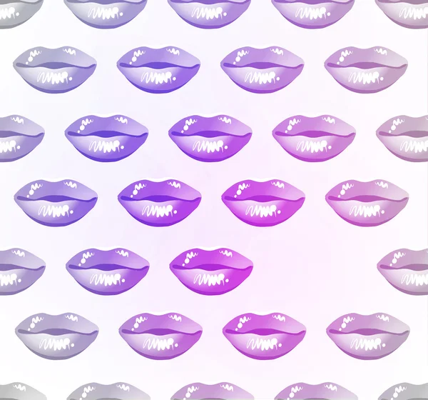 Modern background with beautiful lips — Stock Photo, Image