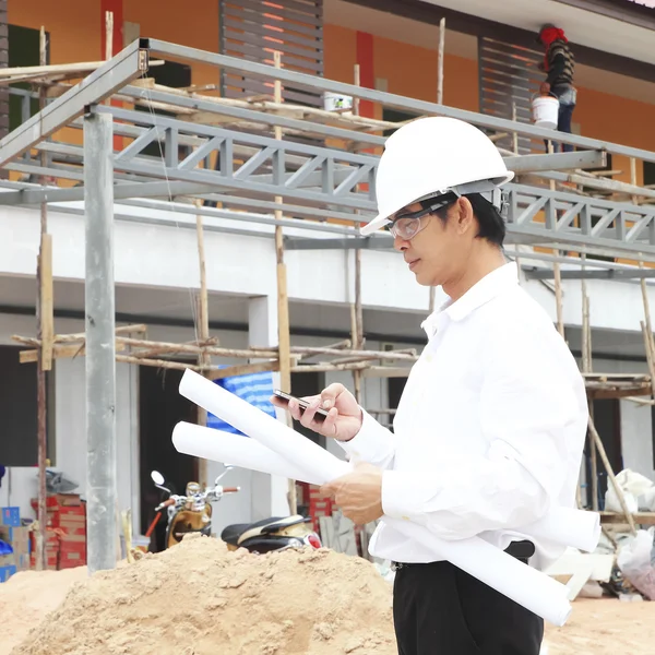 Ingenieur op het werk — Stockfoto