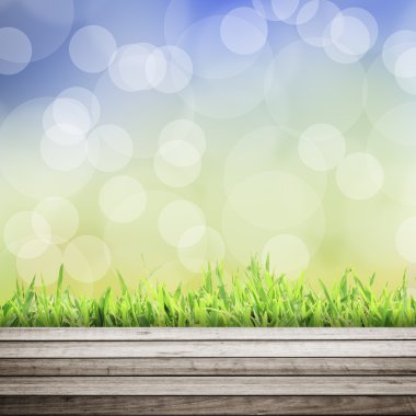 bokeh arka ışık plan