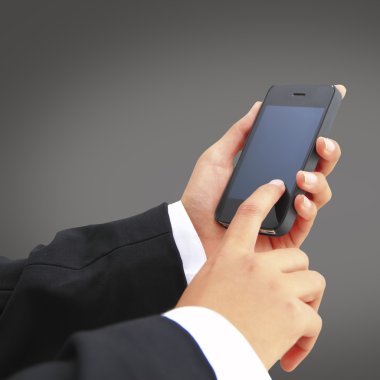 keze megérintette a modern digitális táblaszámítógép képernyő