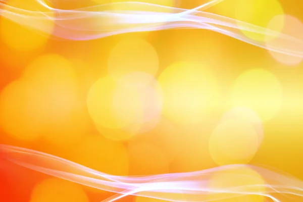 Geel oranje circles.abstract afbeelding — Stockfoto