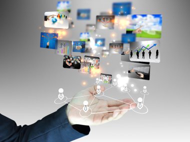 iş adamı, parlayan bir, holding bağlı 