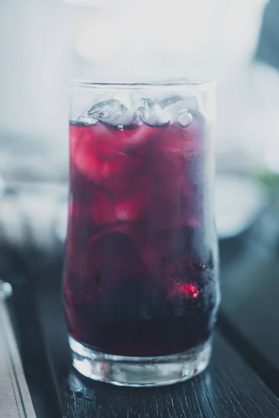 Grape Juice Iced Table Summer Drink — Foto de Stock