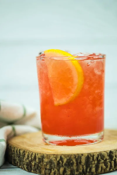 Cold Lemonade Grapefruit Fresh Summer Healthy Diet Beverage — 스톡 사진