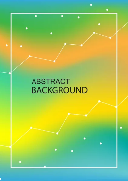 Abstract Background Dynamic Light Lines Page Banner Template Modern Style — Stockvektor