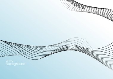 Soyut çizgi dalga arkaplanı. Soyut dalgalı arkaplan