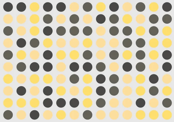 Polkkapisteen Taustakuvio Abstrakti Kuvio Pisteitä Keltainen — vektorikuva
