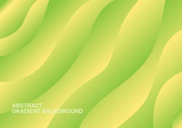 Fond Gradient Vert Abstrait Conception Vectorielle Pour Les Présentations Bannières — Image vectorielle