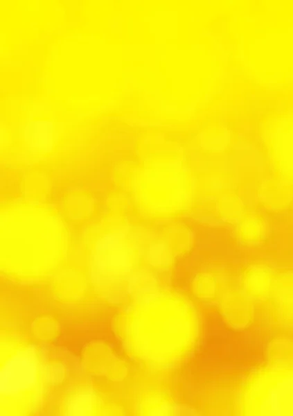 Bokeh黄色抽象背景 Bokeh Circle Background — 图库照片