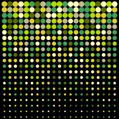 Kusursuz yeşil daire deseni. Sunum ya da kapak tasarımı için kullanabilirsiniz.