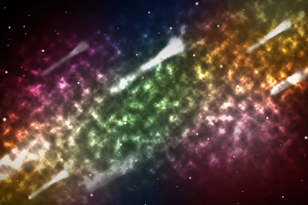 深宇宙背景の星団 — ストック写真